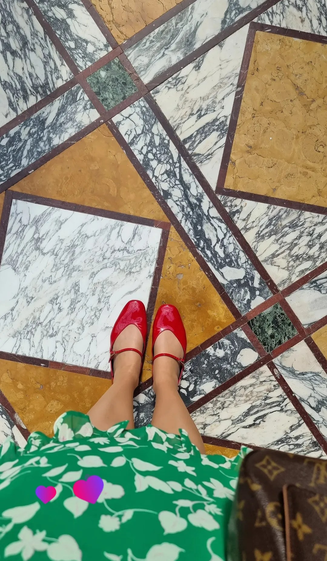 Glyptotek marble floor story