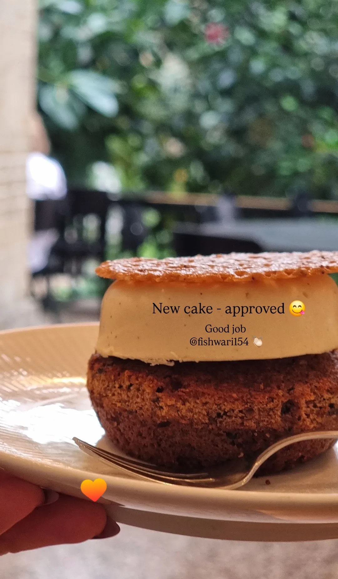 Cake at the museum cafe