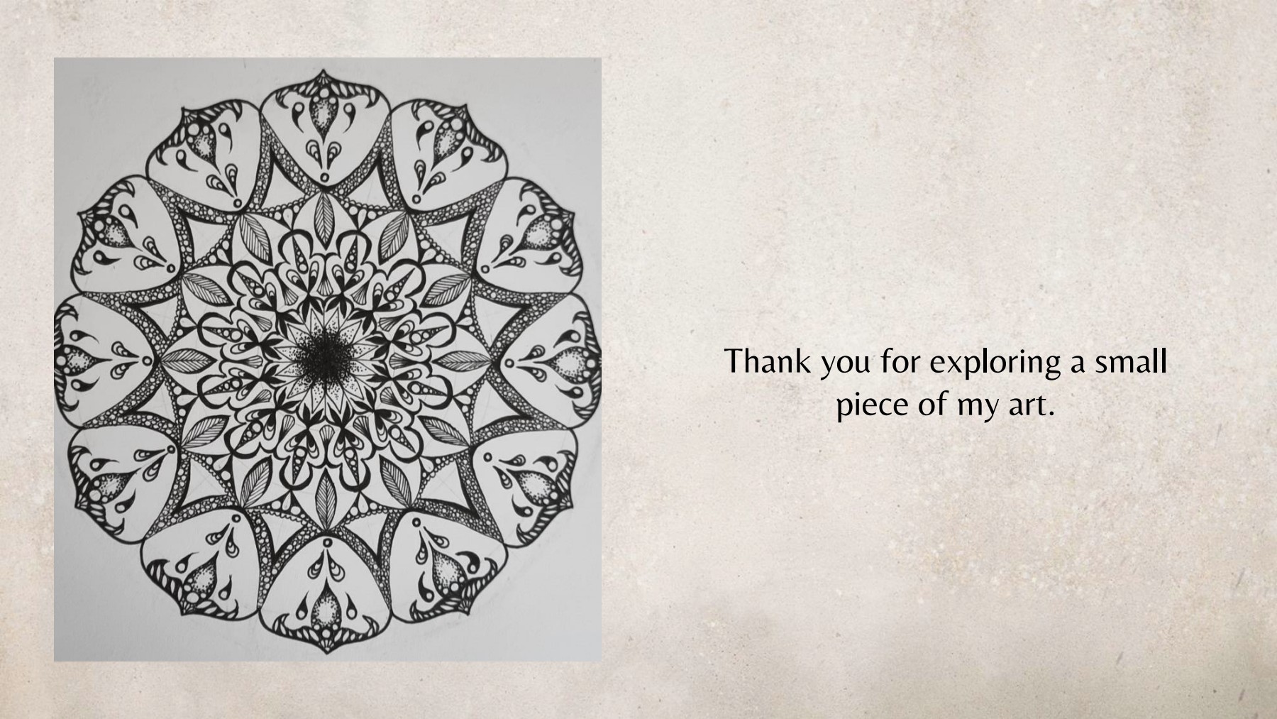 Portfolio closing slide